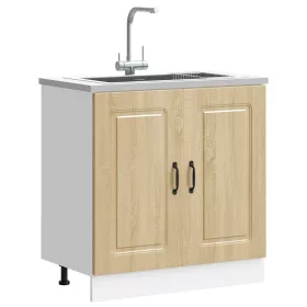   Mosogató aljzat szekrény Kalmar sonoma tölgy 80x46x81,5 cm