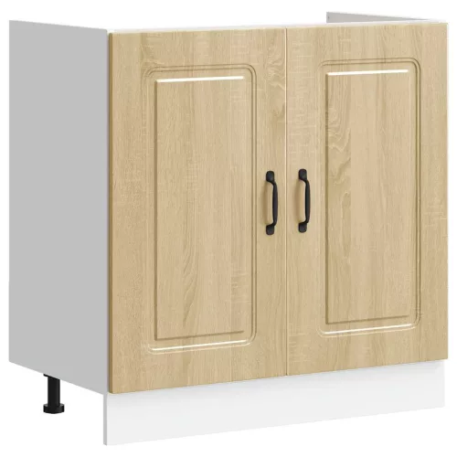 Mosogató aljzat szekrény Kalmar sonoma tölgy 80x46x81,5 cm