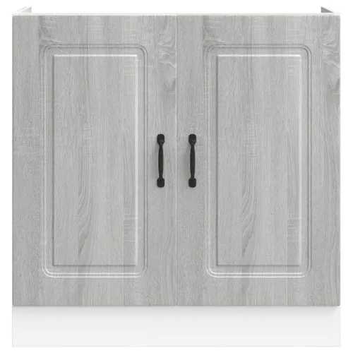 Mosogató aljzat szekrény Kalmar szürke sonoma 80x46x81,5 cm