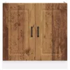 Mosogató aljzat szekrény Kalmar régi fa 80x46x81,5cm műanyag fa