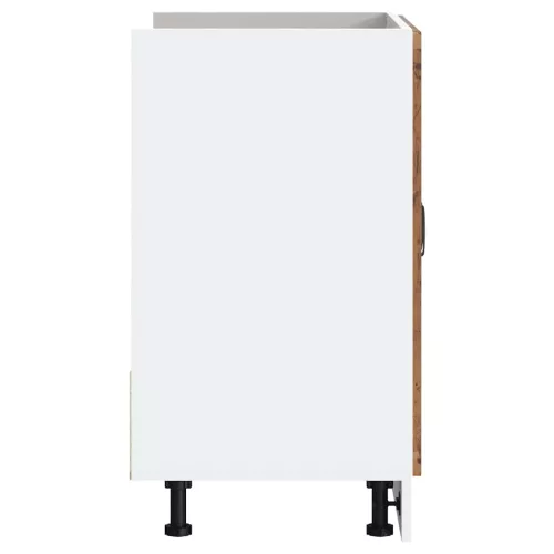 Mosogató aljzat szekrény Kalmar régi fa 80x46x81,5cm műanyag fa