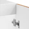 Mosogató aljzat szekrény Kalmar régi fa 80x46x81,5cm műanyag fa