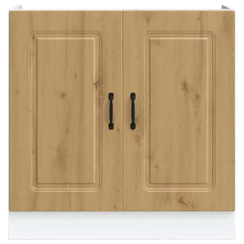 Mosogató sljzat szekrény Kalmar kézműves tölgy 80x46x81,5 cm