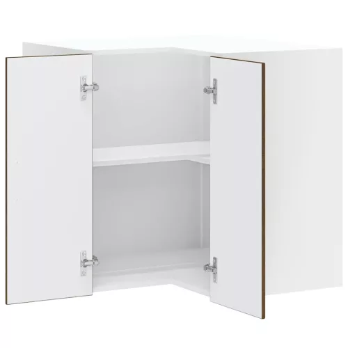 Konyhai fali sarokszekrény Kalmar barna tölgyfa színű műfa