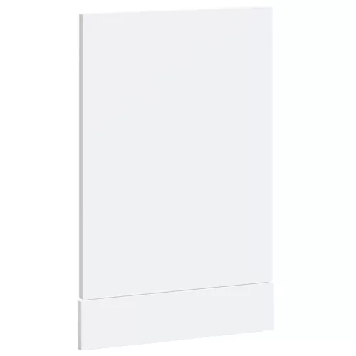Mosogatógép panel Kalmar fehér 45x1,5x67 cm mérnöki fa