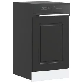 Mosogatógép panel Kalmar Fekete 45x1,5x67 cm mérnöki fa