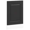 Mosogatógép panel Kalmar Fekete 45x1,5x67 cm mérnöki fa