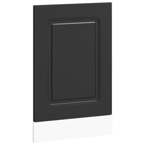 Mosogatógép panel Kalmar Fekete 45x1,5x67 cm mérnöki fa