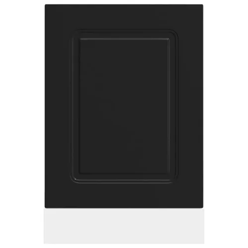 Mosogatógép panel Kalmar Fekete 45x1,5x67 cm mérnöki fa