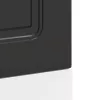 Mosogatógép panel Kalmar Fekete 45x1,5x67 cm mérnöki fa