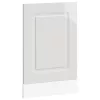 Mosogatógép panel Kalmar magasfényű fehér 45x1,5x67 cm