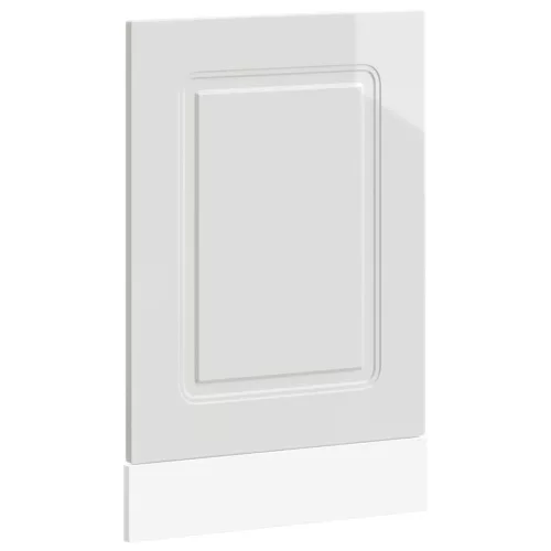 Mosogatógép panel Kalmar magasfényű fehér 45x1,5x67 cm
