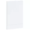 Mosogatógép panel Kalmar magasfényű fehér 45x1,5x67 cm