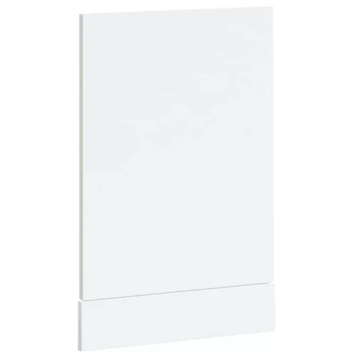 Mosogatógép panel Kalmar magasfényű fehér 45x1,5x67 cm