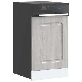   Mosogatógép panel Kalmar szürke sonoma 45x1,5x67 cm gépi fa