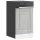 Mosogatógép panel Kalmar szürke sonoma 45x1,5x67 cm gépi fa