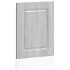 Mosogatógép panel Kalmar szürke sonoma 45x1,5x67 cm gépi fa