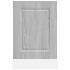 Mosogatógép panel Kalmar szürke sonoma 45x1,5x67 cm gépi fa