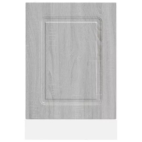 Mosogatógép panel Kalmar szürke sonoma 45x1,5x67 cm gépi fa