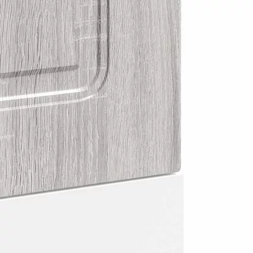 Mosogatógép panel Kalmar szürke sonoma 45x1,5x67 cm gépi fa