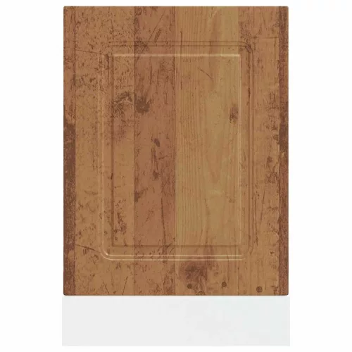 Mosogatógép panel Kalmar régi fa 45x1,5x67 cm gépesített fa