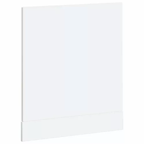 Mosogatógép panel Kalmar magasfényű fehér 60x1,5x67 cm gépi fa