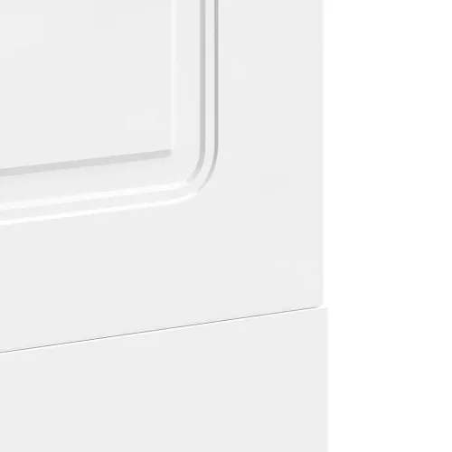Mosogatógép panel Kalmar magasfényű fehér 60x1,5x67 cm gépi fa