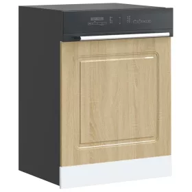   Mosogatógép panel Kalmar sonoma tölgy 60x1,5x67 cm mérnöki fa