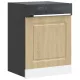 Mosogatógép panel Kalmar sonoma tölgy 60x1,5x67 cm mérnöki fa