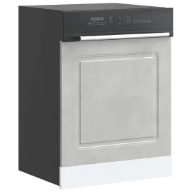   Mosogatógép panel Kalmar beton szürke 60x1,5x67 cm műanyag fa
