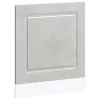 Mosogatógép panel Kalmar beton szürke 60x1,5x67 cm műanyag fa
