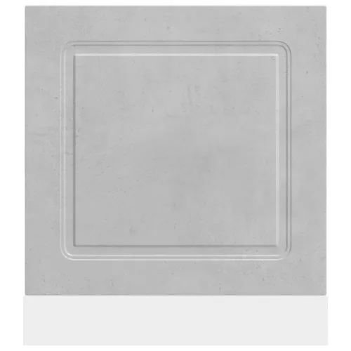 Mosogatógép panel Kalmar beton szürke 60x1,5x67 cm műanyag fa