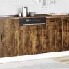 Mosogatógép panel Kalmar füstölt tölgy 60x1,5x67 cm