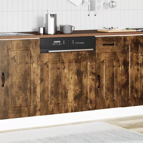 Mosogatógép panel Kalmar füstölt tölgy 60x1,5x67 cm