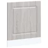 Mosogatógép panel Kalmar szürke sonoma 60x1,5x67 cm gépi fa