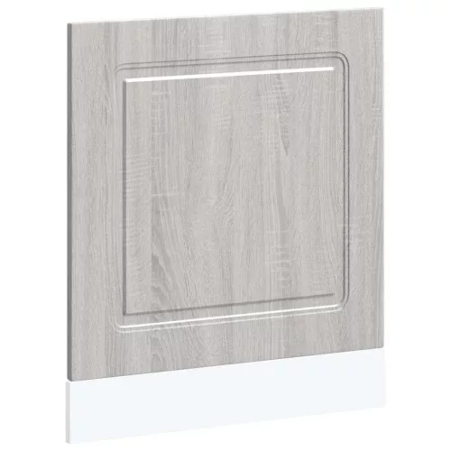 Mosogatógép panel Kalmar szürke sonoma 60x1,5x67 cm gépi fa