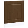 Mosogatógép panel Kalmar barna tölgy 60x1,5x67 cm műanyag fa