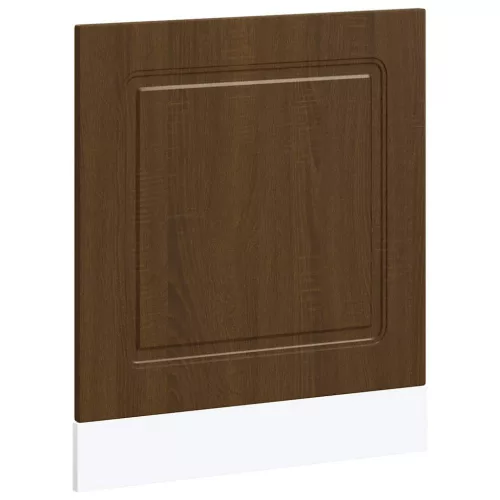 Mosogatógép panel Kalmar barna tölgy 60x1,5x67 cm műanyag fa