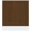 Mosogatógép panel Kalmar barna tölgy 60x1,5x67 cm műanyag fa