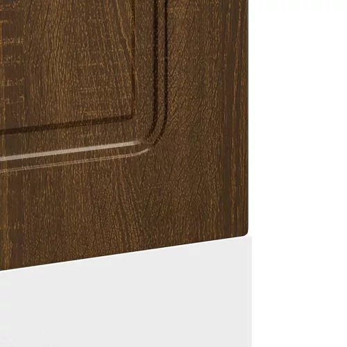 Mosogatógép panel Kalmar barna tölgy 60x1,5x67 cm műanyag fa