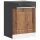 Mosogatógép panel Kalmar régi fa 60x1,5x67 cm gépesített fa