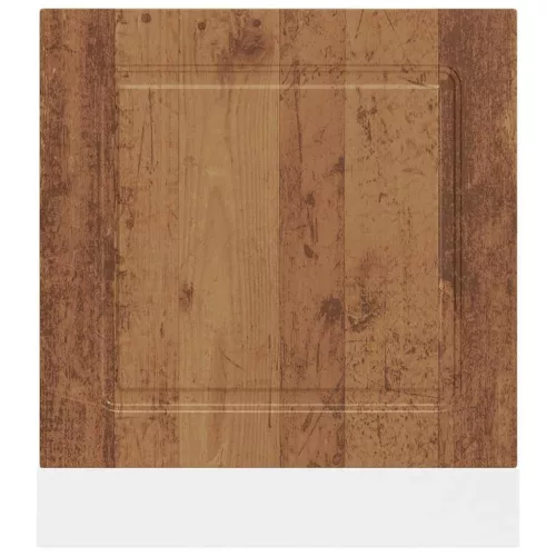 Mosogatógép panel Kalmar régi fa 60x1,5x67 cm gépesített fa