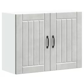 Konyhai fali szekrény Lucca betonszürke szerelt fa