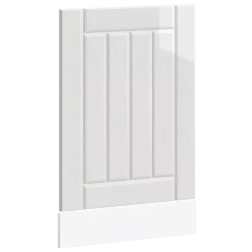 Mosogatógép panel Lucca magasfényű fehér színű műfa