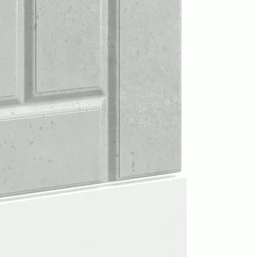 Mosogatógép panel Lucca beton szürke színű fából készült műfa