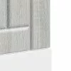 Mosogatógép panel Lucca szürke sonoma színű fából készült műfa