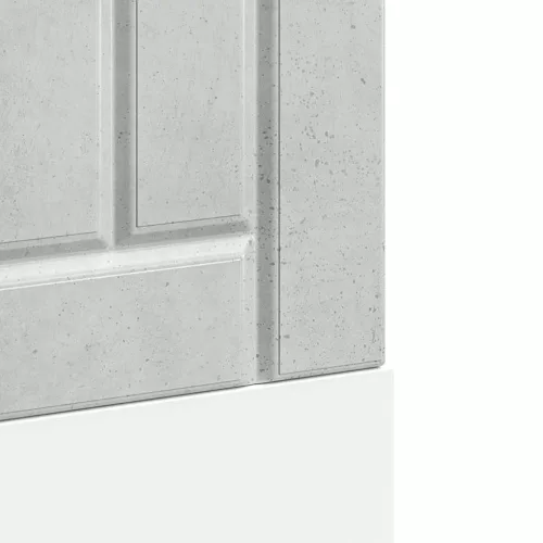 Mosogatógép panel Lucca beton szürke színű fából készült műfa
