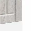 Mosogatógép panel Lucca szürke sonoma színű fából készült műfa