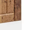 Mosogatógép panel Lucca régi fából színű fából készült műfa