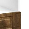Porto füstös tölgy színű szerelt fa sütőszekrény